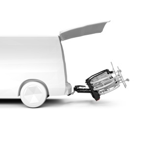 Suport biciclete Thule VeloSpace 3 cu prindere pe carligul de remorcare - pentru 3 biciclete - Img 6