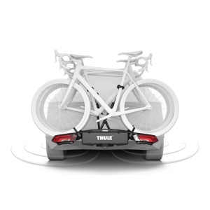 Suport pentru 3 biciclete cu senzori de parcare, Thule Epos ParkSecure 9803100 cu prindere pe carligul de remorcare (13 pini) - Img 3