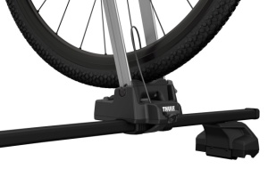 Suport pentru prinderea rotii pe barele transversale Thule Front Wheel Holder 547001 - Img 5
