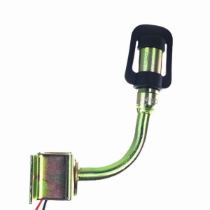 Suport prindere girofar tip L, cu prindere omega, pentru girofar cu priza DIN 12/24V