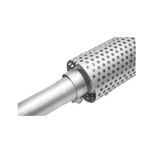 Toba esapament din inox pentru Tractor Forestier patrata, MAN 4-6 pistoane cu filtru amortizare HQ - Img 2