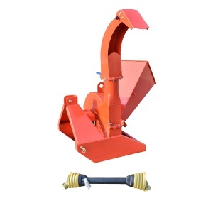 Tocator crengi cu angrenare priza putere tractor PTO, putere necesara 18-50CP, grosime maxima 100mm, buncar 400x420x600mm