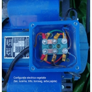 Tocator furaje 2.2kW, 220V, capacitate 1000 Kg/h, turatie 3600 r/min, 3 site incluse Baisan - Img 17