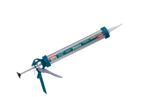 TOTAL - PISTOL PENTRU SILICON - 15" - MANER ALUMINIU (INDUSTRIAL)