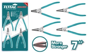 TOTAL - SET CLESTI PENTRU SIGURANTE - 4 BUC - 7"/180MM (INDUSTRIAL)