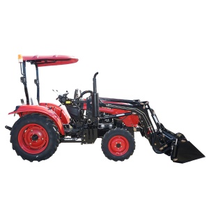 Tractor 35HP 4x4 semicabina cu incarcator frontal KONIG TRAKTOREN 354 - Img 4