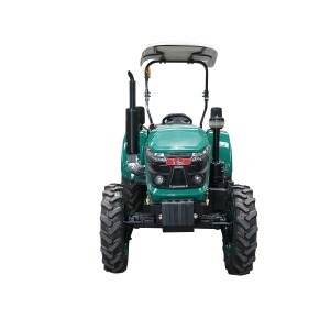 Tractor 80CP 4x4, verde cu semicabina seria 804 - Img 9