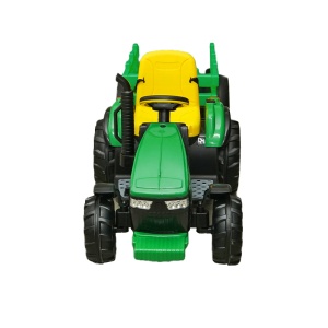 Tractor electric cu remorca telecomanda si baterie pentru copii jucarie 1980x650x610 - Img 11