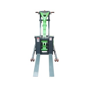 Transpalet electric 24V cu sarcina maxima 650 Kg, inaltime ridicare 1500mm, furci 950mm THOR - Img 8