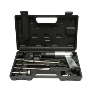 Trusa ciocan pneumatic de impact 3500BPM, 4 dalti 170mm, presiune 6.3 bar 8 piese Breckner Germany - Img 2