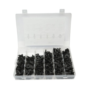 Trusa clipsuri plastic auto universale 200 piese