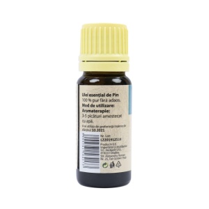 Ulei esential de Pin (Aetheroleum pini sylvestris) 100% pur fara adaos, 10 ml - Img 2