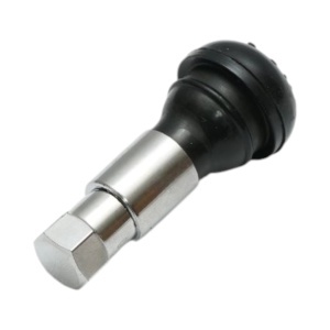 Valva roata auto tubeless 45mm premium EPDM TR413 cromata - Img 4