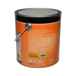 Vopsea email anticoroziva 3 in 1 auriu 027 pe baza de solvent 3.5L, direct pe rugina, interior si exterior Breckner Germany - Img 3