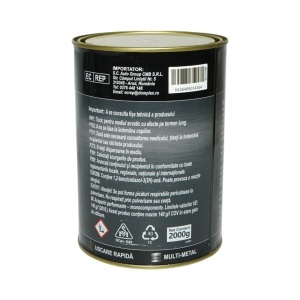 Vopsea email anticoroziva 3 in 1 cupru metalizat pentru metal 2kg, direct pe rugina, pe baza de apa Breckner Germany - Img 4
