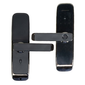 Yala inteligenta PNI SafeHome PTY101L, stanga, acces cu amprenta, cod, card, cheie, aplicatie de mobil Tuya Smart