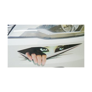 Abtibild Privire Fata auto decorativ - Img 3