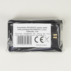 Acumulator PNI PB-R17 pentru statie radio portabila PNI PMR R17, Li-Ion, 2200mAh, 7,4V - Img 8