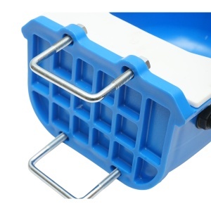 Adapatoare plastic 5L ultra rezistenta albastra cu plutitor si accesorii de prindere 315x245x150mm - Img 7