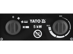 AEROTERMA ELECTRICA 5KW TRIFAZAT YATO - Img 2