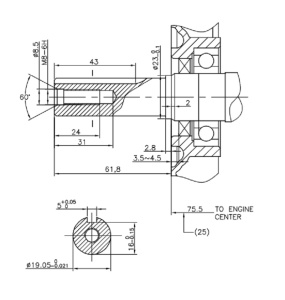 Ambielaj compatibil Loncin G200F, HX200 - Img 2
