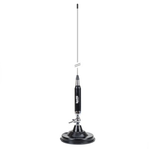 Antena CB LEMM MAGNETIC AT-1231 cu baza magnetica, cablu RG58 4m, inaltime 136 cm, 26.6-27.4 MHz, 200 W, fabricata in Italia - Img 2