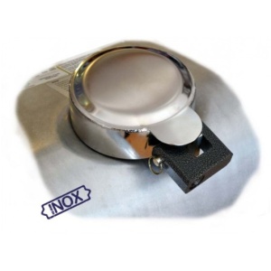 Antifurt rezervor combustibil Ø80mm full INOX + lacat - Img 3