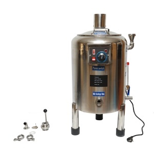 Aparat automat de pasteurizare din inox pentru lapte, sucuri, capacitate 20L 305x350x300mm - Img 6