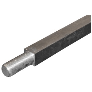 Ax patrat disc 40x40 L=4000mm M36 F+F pentru talere - Img 3