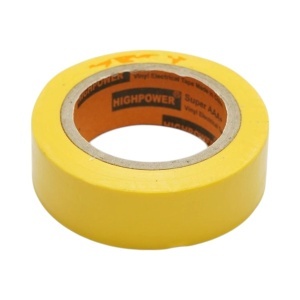 Banda izolatoare galbena vinil 19mm x 9m Anti Fire Super AAA+ HighPower - Img 3