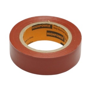 Banda izolatoare rosu bordo vinil 19mm x 9m Anti Fire Super AAA+ HighPower - Img 3