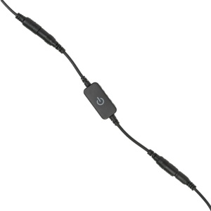 Banda LED PNI 2835W, 300 LED-uri, alb rece 6000K, 860lm, dimabil, buton touch, alimentator 230V, silicon, 5 metri, IP65 - Img 5