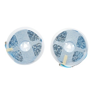 Banda LED smart 2x15m, 24V cu telecomanda, control vocal, bluetooth, aplicatie USB, 30m RGB IP20 Breckner Germany - Img 4