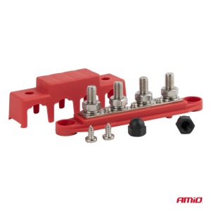 Bara conexiuni baterie M10 12V - 48V 250A AMIO - Img 3