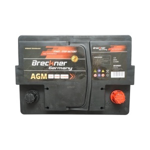 Baterie auto AGM start-stop 12V, 60Ah, 800A la pornire 242x174x189mm Breckner Germany - Img 3