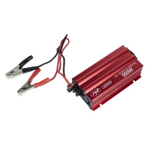 Bax cu 20 bucati invertor de tensiune PNI L650W alimentare duala 12V/24V, iesire 230V, 500W, sinus modificat, mufa USB 5V 500mAh, cu clesti alimentare si mufa de bricheta inclusa - Img 11