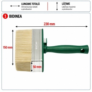 Bidinea 150x50mm, maner plastic Breckner Germany - Img 7