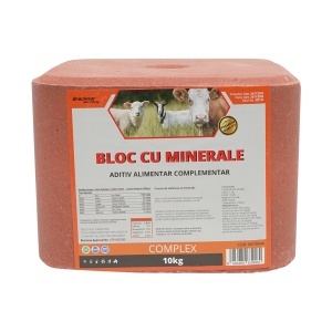 Bloc sare 10kg cu complex minerale pentru animale Breckner Germany