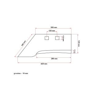 Brazdar plug PP2 - Img 3