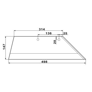 Brazdar stanga Lemken 18" cod OEM 3352131 - Img 4