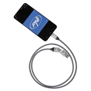 Cablu date si incarcare PNI CD600 USB Type-C la Type-C 60W + adaptor USB Type-C la USB-A, lungime 1m - Img 9