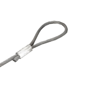 Cablu sufa troliu ciochinar otel 24mm x 4m cu ochiuri pentru tractare/ridicare - Img 3