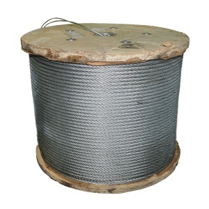 Cablu troliu otel 6x37 fi 16mm cu inima metalica 1000m/rola