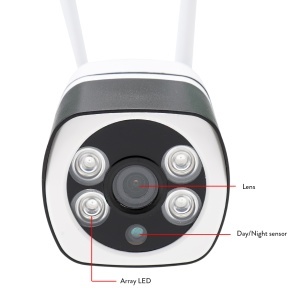 Camera supraveghere video PNI IP649 cu IP, 2MP 1080P, WiFi, slot card micro SD, compatibila cu aplicatia Tuya Smart - Img 4