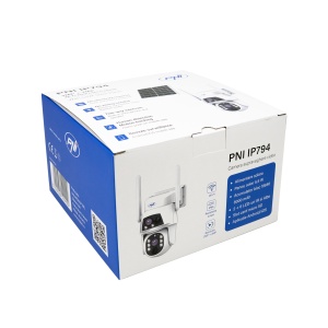 Camera supraveghere video PNI IP794 cu Wi-Fi, PTZ, dual lens 2MP + 2MP, panou solar 5.5W, acumulator bloc 8000mAh - Img 16