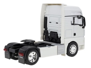 Camion Jucarie Metalica MAN TGX Alb Cap Tractor 1:32 - Img 3