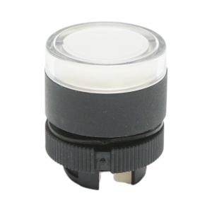 Cap buton comanda iluminat alb Ø 22mm LAY5 Breckner Germany