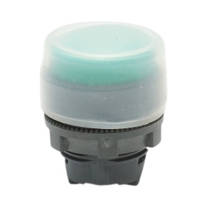 Cap buton comanda verde cu capac de protectie Ø 22mm ZBE Breckner Germany