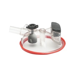 Capac cu garnitura pentru grup colector 240cc aparat de muls vaci Breckner Germany - Img 2