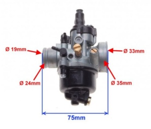 Carburator compatibil scutere CPI GTX (soc manual) - Img 3